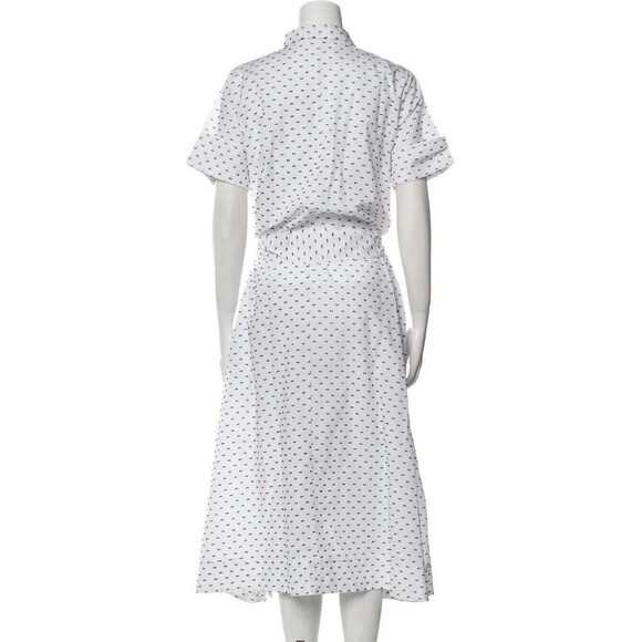 Lisa Marie Fernandez Polka Dot Cotton Midi Shirtdress M - Picture 3 of 6